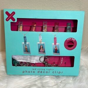 Wanderlust Photo Decor Clips 10ft LED String Lights